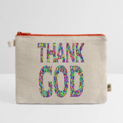 THANK GOD - Hemp Carry All Pouch