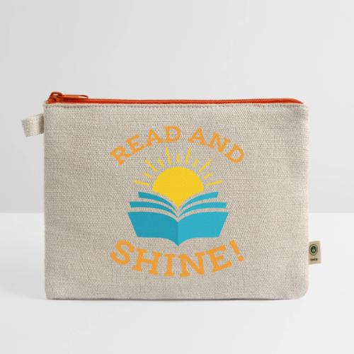 Read and Shine! - Hemp Carry All Pouch