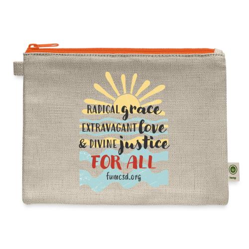 Beachy FUMCSD - Hemp Carry All Pouch