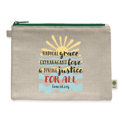 Beachy FUMCSD - Hemp Carry All Pouch