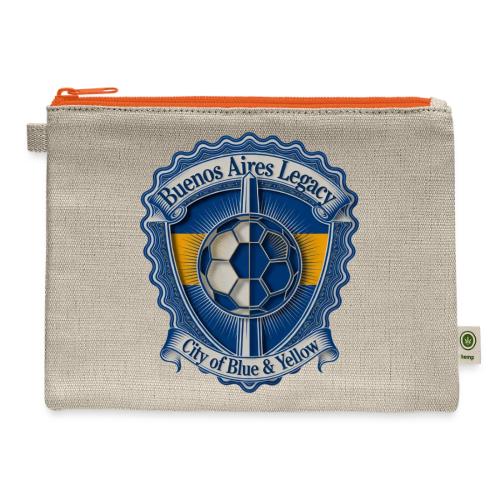 Buenos Aires Legacy T Shirt, Soccer City Pride Gif - Hemp Carry All Pouch