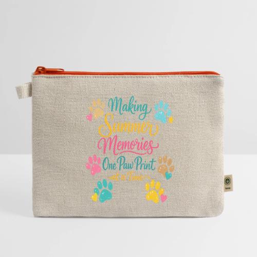 Making Summer Memories One Paw Print at a Time - Hemp Carry All Pouch