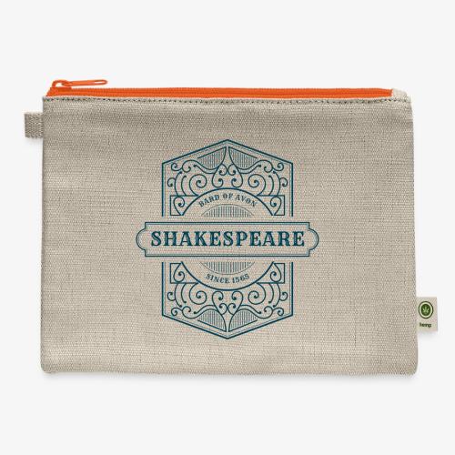 Art Deco Shakespeare - Hemp Carry All Pouch