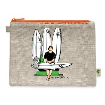John John Florence Quiver - Hemp Carry All Pouch - natural/orange - Front