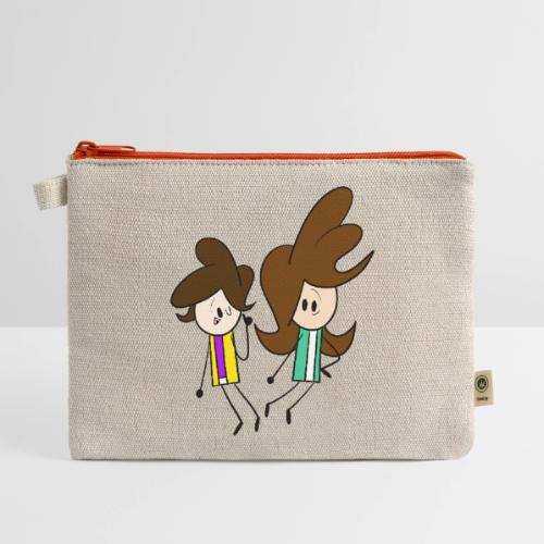 Small Coll and Dersy - Hemp Carry All Pouch