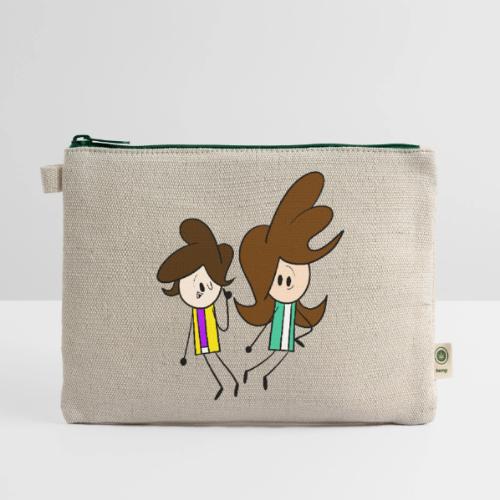 Small Coll and Dersy - Hemp Carry All Pouch