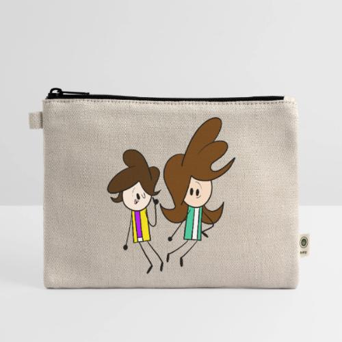 Small Coll and Dersy - Hemp Carry All Pouch