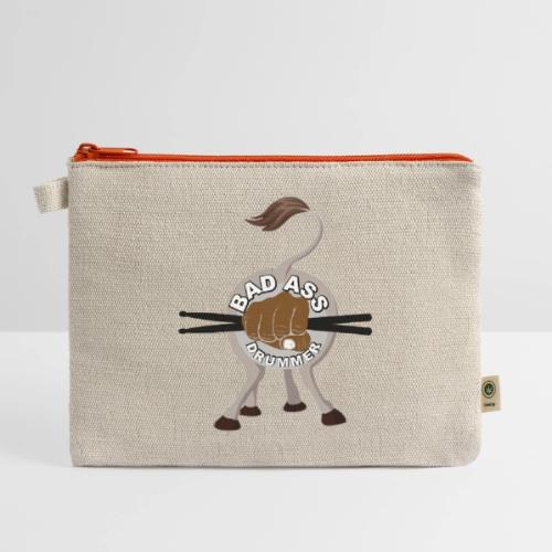 Bad Ass Drummer - Hemp Carry All Pouch