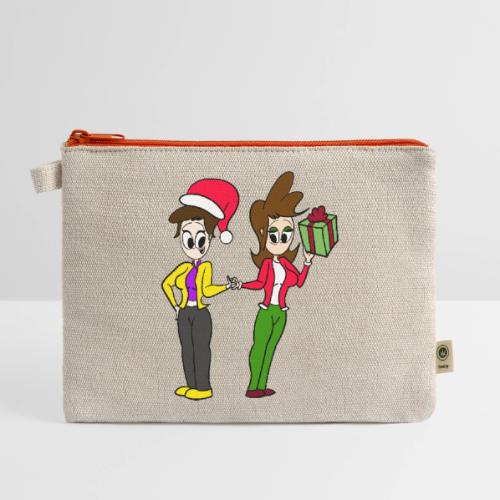 Coll and Dersy Holiday Duo - Hemp Carry All Pouch