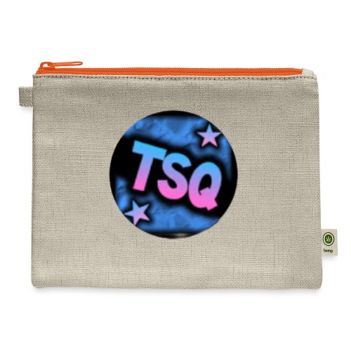 TSQ logo - Hemp Carry All Pouch