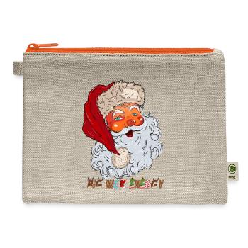 Big Nick Energy - Hemp Carry All Pouch - natural/orange - Front