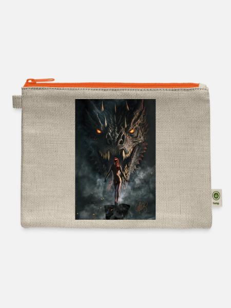 Council - Hemp Carry All Pouch - natural/orange