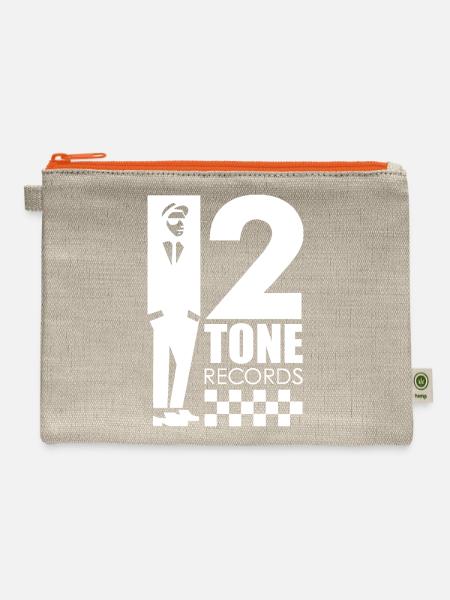2 Tone Records Reggae Ska Trojan - Hemp Carry All Pouch - natural/orange