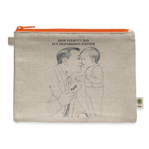 Dad Joke Blueprint T-Shirt - Hemp Carry All Pouch