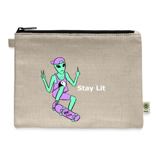 Stay Lit 2 - Hemp Carry All Pouch