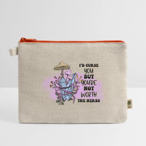I'd Curse You, But... - Hemp Carry All Pouch