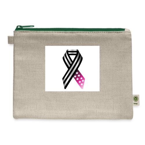 I Only Miss You When I Breathe 2 jpg - Hemp Carry All Pouch