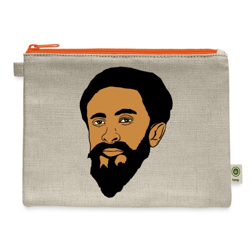 Haile Selassie (Nappy9foics) - Hemp Carry All Pouch