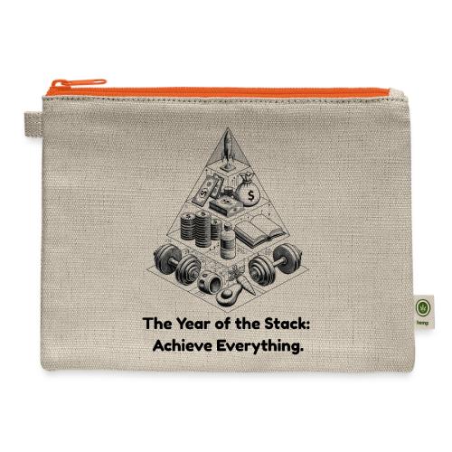 The Resolution Pyramid T-Shirt, Mug, & Leggings - Hemp Carry All Pouch