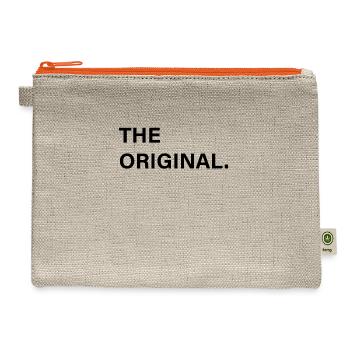 The original - Hemp Carry All Pouch - natural/orange - Front