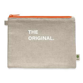 original - Hemp Carry All Pouch - natural/orange - Front