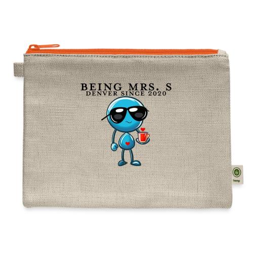 Being Mrs. S_Middle_Denver Since 2020 - Hemp Carry All Pouch
