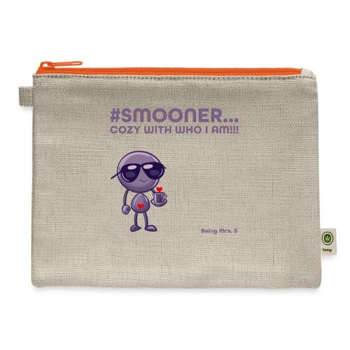 Smoon City_Cozy with who I am - Hemp Carry All Pouch