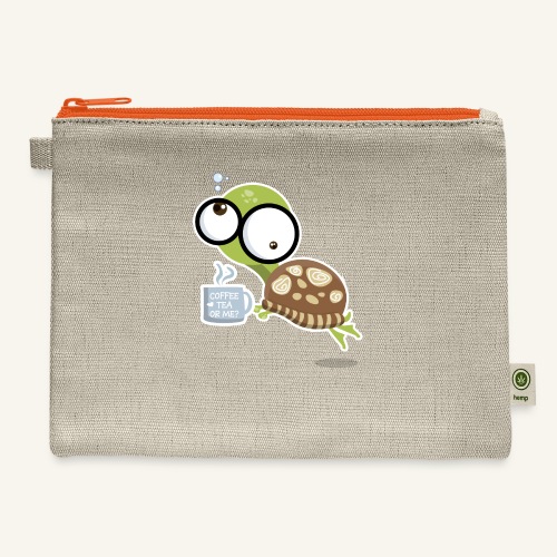 Flippy Turtle - Hemp Carry All Pouch