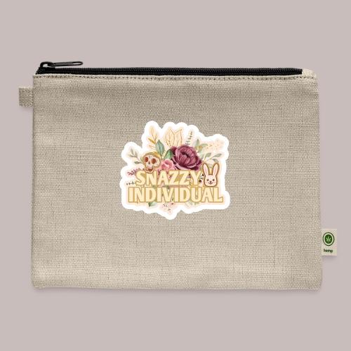 Snazzy Individual - Hemp Carry All Pouch