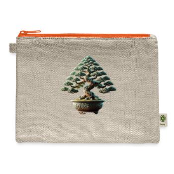 Bonsai - Hemp Carry All Pouch - natural/orange - Front