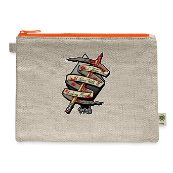 John Wick Pencil - Hemp Carry All Pouch - natural/orange - Front