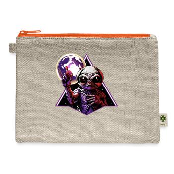 IlluminET56 - Hemp Carry All Pouch - natural/orange - Front