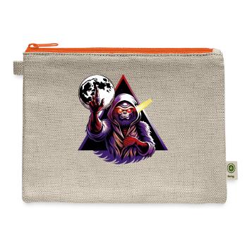 IlluminET54 - Hemp Carry All Pouch - natural/orange - Front