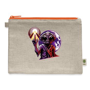 IlluminET48 - Hemp Carry All Pouch - natural/orange - Front