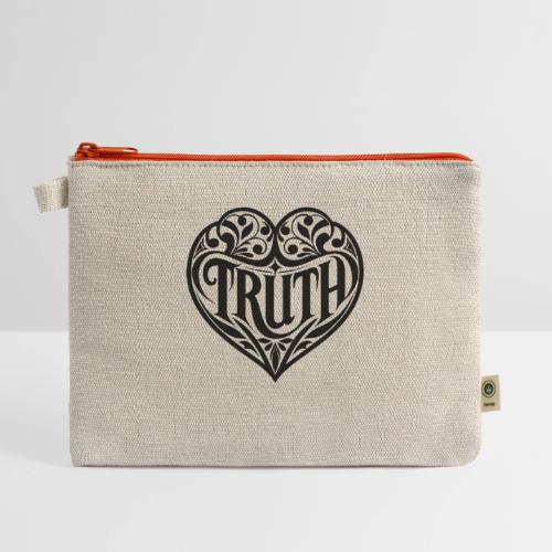 TRUTH in HEART - Hemp Carry All Pouch
