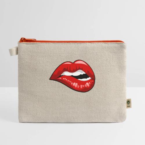 Lip Bite - Hemp Carry All Pouch