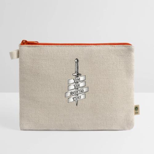 I came, I saw, I got anxiety, I left - Hemp Carry All Pouch