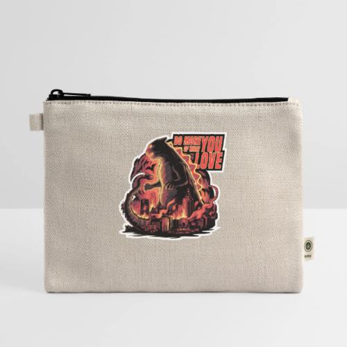 Do more of what you love - Hemp Carry All Pouch