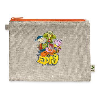 Good day - Hemp Carry All Pouch - natural/orange - Front