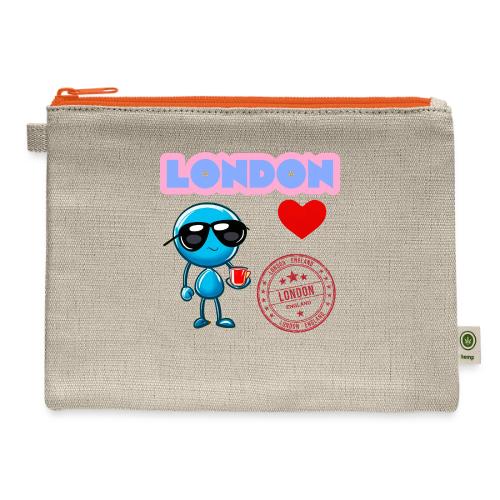 Smoon City_London - Hemp Carry All Pouch