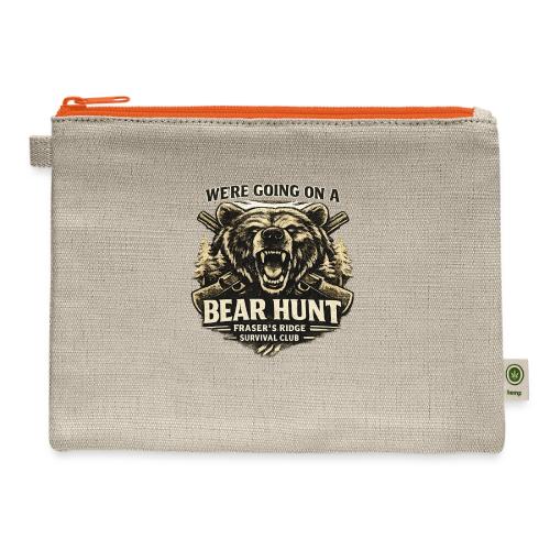 BEAR HUNT - Hemp Carry All Pouch