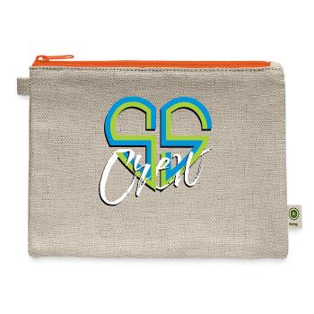 Support Services Crew - Hemp Carry All Pouch - natural/orange - Front