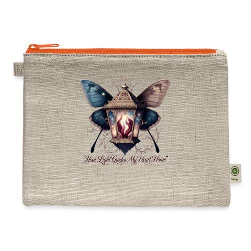 Guiding Light Eternal Flame Lantern Romance Gifts - Hemp Carry All Pouch