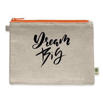 T-shirts - Hemp Carry All Pouch - natural/orange - Front
