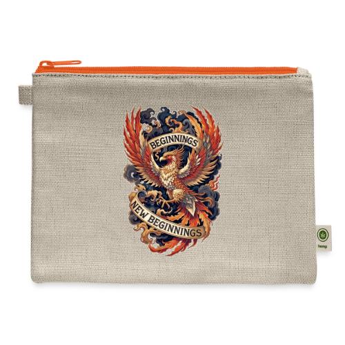 Phoenix New Year T-Shirt - Hemp Carry All Pouch