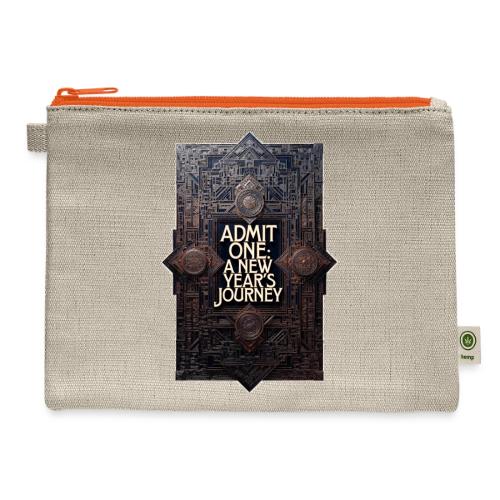 Art Deco VIP Pass T-Shirt - Hemp Carry All Pouch
