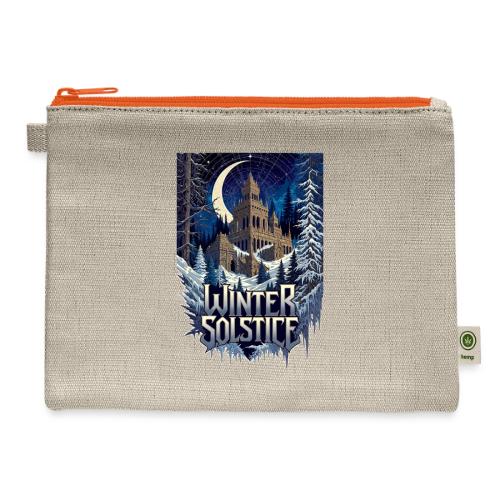 Gothic Solstice T-Shirt, Premium - Hemp Carry All Pouch