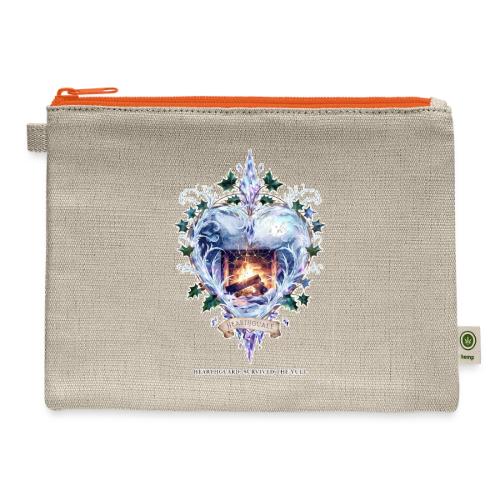 Imbolc Candle Veil T-Shirt | Veiled Rebirth - Hemp Carry All Pouch