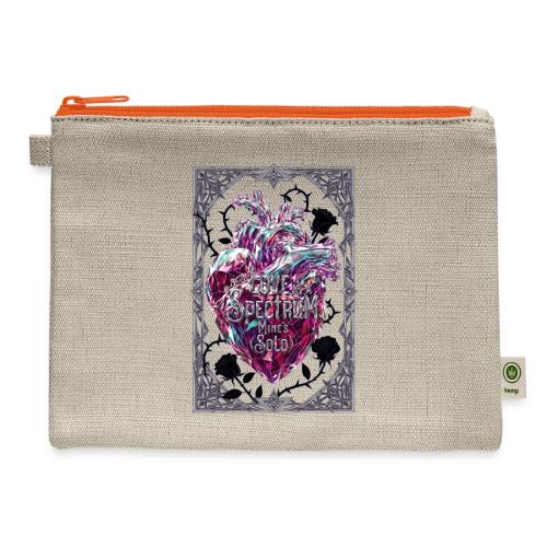 Love is a Spectrum (Mine's Solo) T-Shirt - Hemp Carry All Pouch