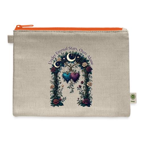 Under Eternal Stars Ours Alone Arbor Gifts T-Shirt - Hemp Carry All Pouch